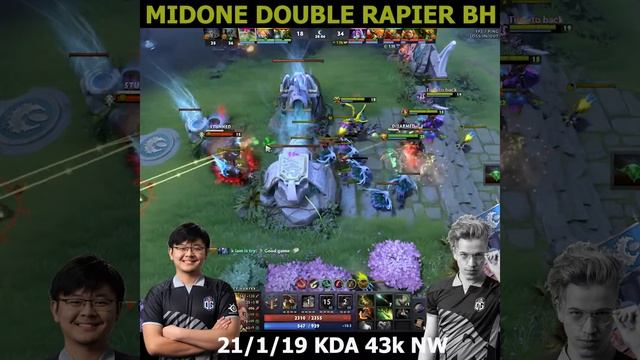 OG MIDONE BOUNTY HUNTER DOUBLE RAPIER 43k NW (vs OG TOPSON INVOKER) смотреть онлайн