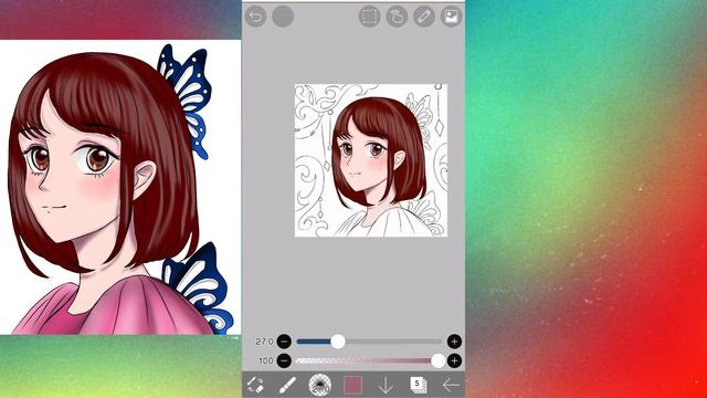 Easy colouring and blending techniques in ibis paint x for beginners [ part 3] 5# (2021) смотреть онлайн