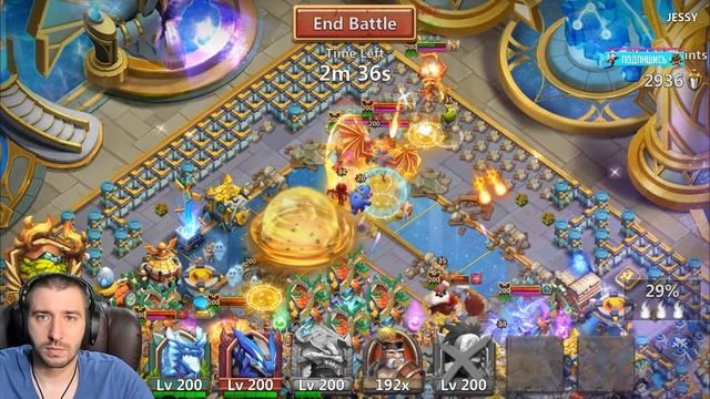 РОНИН ИЛИ ЗЕФИРКА \ ТЕСТ НА БГ ПРОТИВ 30 ПРОРЫВОВ \ БИТВА ЗАМКОВ \ CASTLE CLASH