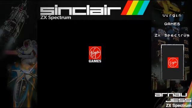 Virgin GAMES en Zx Spectrum (INTRO) смотреть онлайн