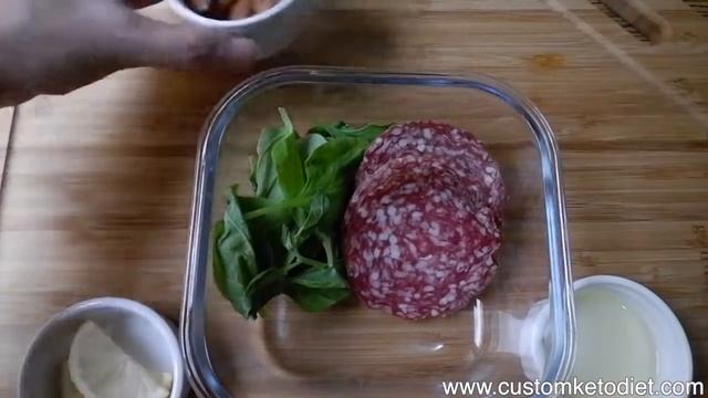 Quick Keto Spinach and Salami Salad Recipe смотреть онлайн