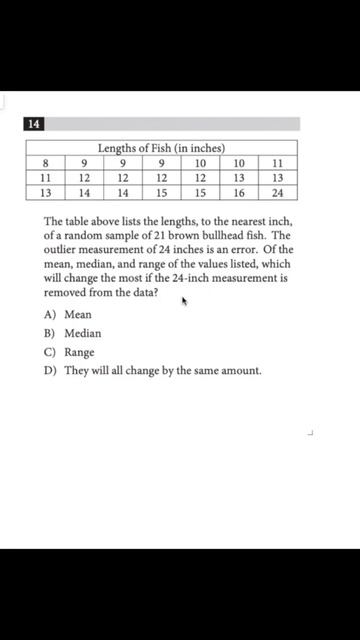 SAT Math Practice Calculator #14 Difficulty: Easy (SAT Practice Test #1)... #shorts смотреть онлайн
