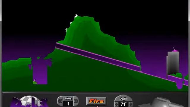Pocket Tanks Deluxe. Denisenko Play против CPU. Уровень сложности: 4. Счет: 112 | 56. смотреть онлайн