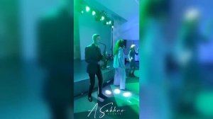 Кристина Катело и саксофонист