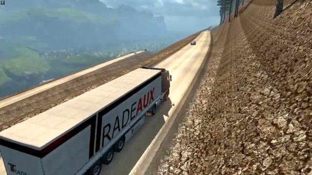 Complicated roads Euro Truck Simulator 2 смотреть онлайн