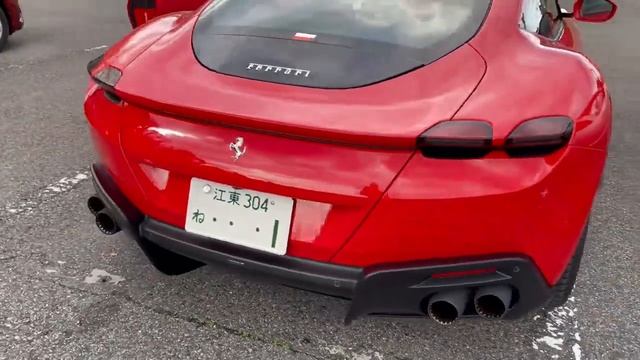 Red Ferrari Roma best car #shorts #trending #viral смотреть онлайн