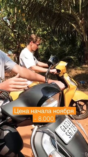 Цены на аренду скутера в Гоа. И это не предел! смотреть онлайн