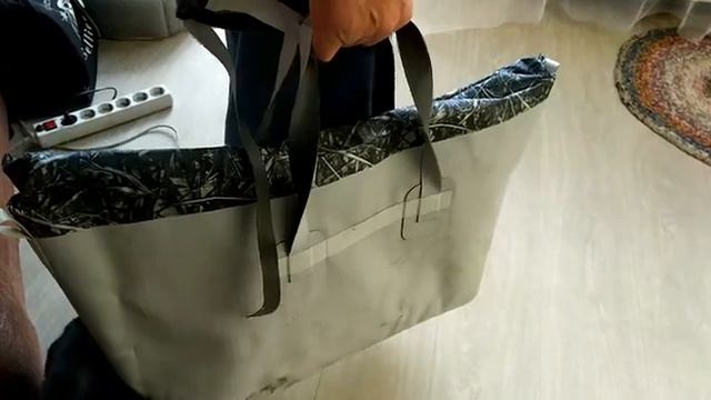 Обзор сумки для рыбы Нептун. смотреть онлайн