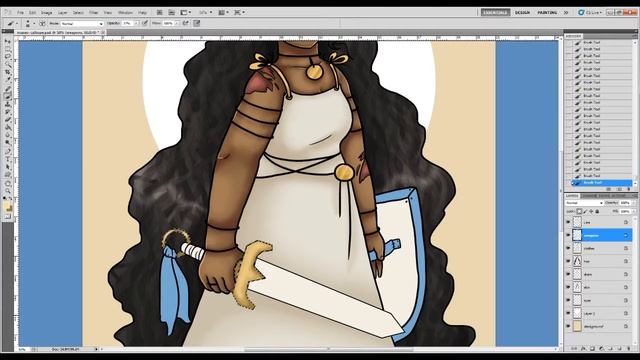 Lets Draw - The Muses (Calliope) смотреть онлайн