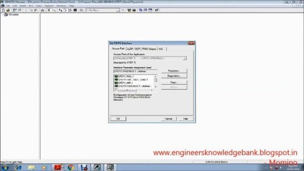Profibus PA Communication with SIMATIC MAnager
