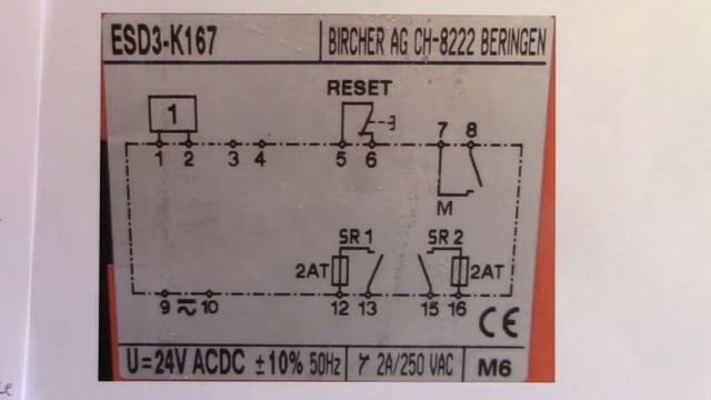 Bircher Safety Mat Controller ESD3-K167 смотреть онлайн