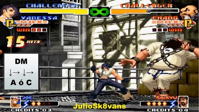 VANESSA - COMBO LETAL (2 STRIKER) PASO A PASO [KOF 2000]