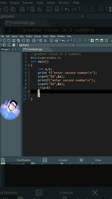 C Programming | Greater Value in 2 Numbers | Coding With Sohail | смотреть онлайн