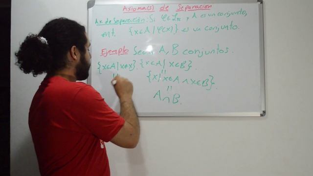 Clase 3: Axioma de Separación смотреть онлайн