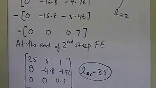 Chapter 04.07: Lesson: LU Decomposition Method: Decomposing a Matrix Example: Part 2 of 2 смотреть онлайн