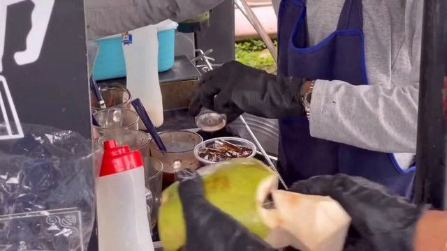 ASMR Cafe Vlog Cool Coffee Stallions Motorcycle Food Truck Design Food Cart Slow Bar | Tasty inside смотреть онлайн