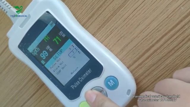 Ysenmedical Veterinary Handheld Pulse Oximeter YSPO820AV