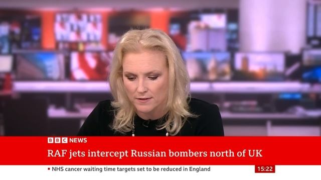 RAF intercepts Russian bombers north of UK - BBC News смотреть онлайн