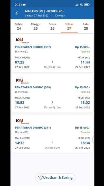 KAI Access kasih update buat kereta lokal #shorts смотреть онлайн