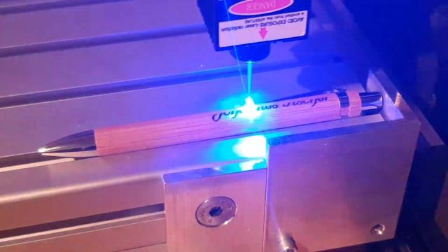 CNC 3018 Pro   5,5 Watt Laser  450nm  - Kugelschreiber Lasern