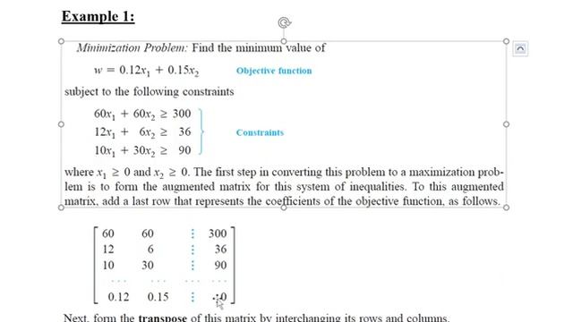 NA WK 15 Video 1 introduction of Simplex minimization смотреть онлайн