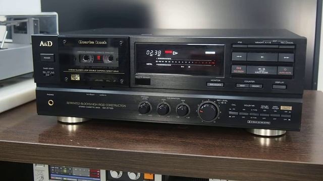 A&D GX-Z7100 Сквозной канал. Три аудио головки. ２０～２２，０００Ｈｚ смотреть онлайн