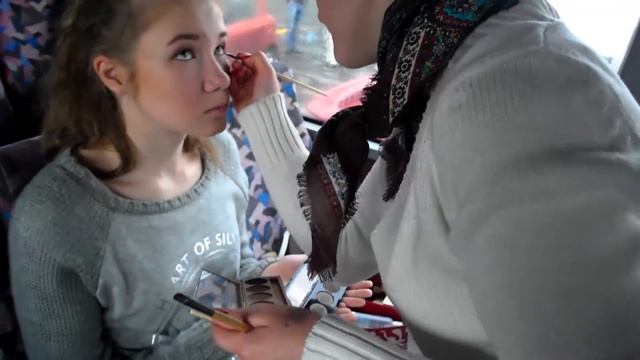 Съёмки русско-итальянского фильма. Школа Персона за кадром смотреть онлайн