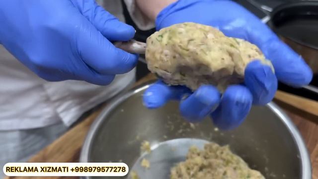 TEZ VA OSON KOTLET/ KASR KUSR KATLET TAYYORLASH