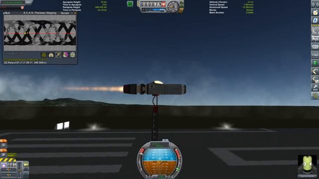 [KSP] Thrust vectoring TEST #01 смотреть онлайн