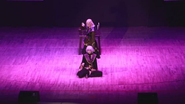 Fan Fan 2025. Персонажи Эпель Фельмиер, Вил Шенхайт из Disney: Twisted-Wonderland