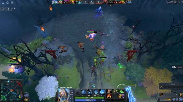 №1. Дарт Мол и Оби-Ван в Dota 2. смотреть онлайн