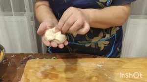 Татарские манты с тыквой. Очень вкусно.