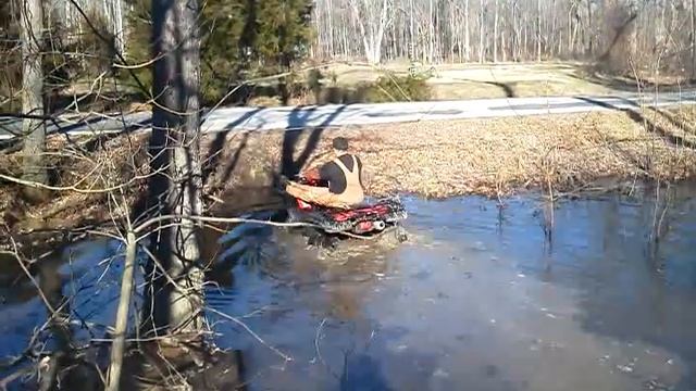 2001 yamaha grizzly 600 swamp water boggin (old jeep trail ) смотреть онлайн