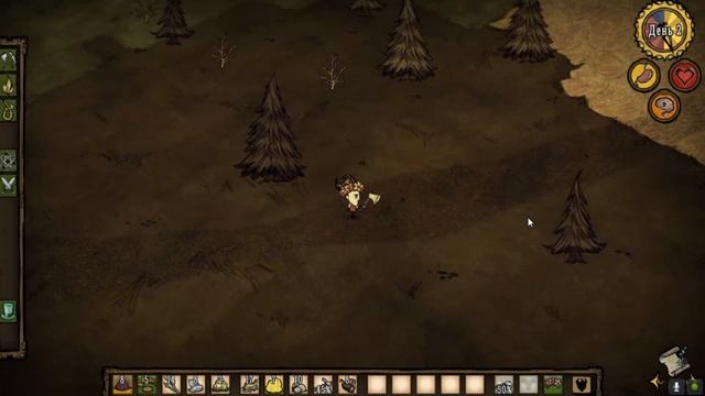Прохождение don't starve together. Выбор места для базы. смотреть онлайн