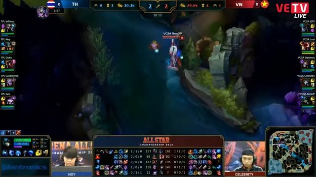 Việt Nam vs Thái Lan -Chung Kết Allstar 20/11/2016 Game 1 - Stream Tv смотреть онлайн