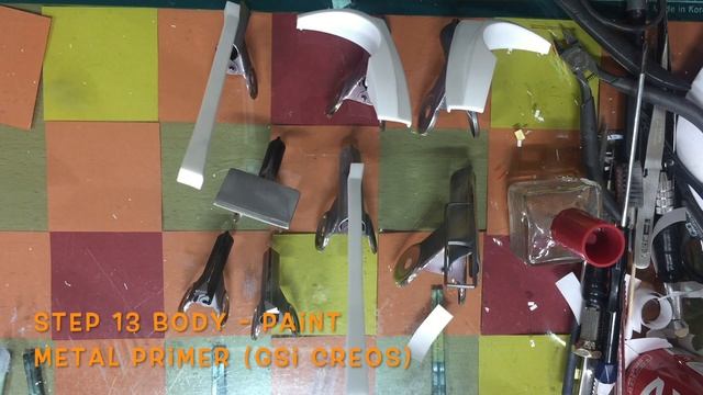 Building 1/12 Lancia Delta HF Integrale Evo ’92 Model Factory Hiro : Step 13 Body - Paint смотреть онлайн