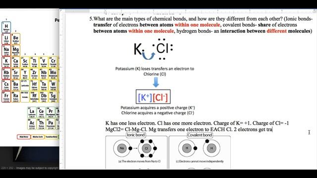 2018 Baiology Test 2 Biochemistry Review