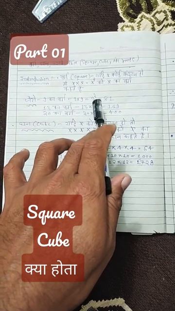 Square And Cube Ki Definition
