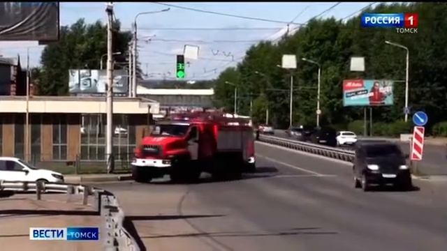 Учения томских пожарных в развлекательном комплексе «Шарики» смотреть онлайн