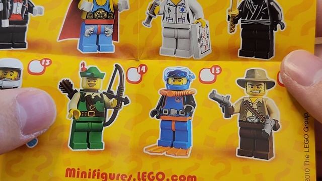 Lego Minifigures Series 1 Zombie (обзор минифигурки 2010 года) смотреть онлайн