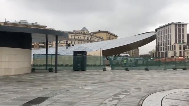 Реконструкция площади перед Павелецким вокзалом