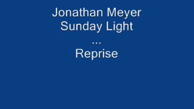 Jonathan Meyer ft. June Grey - Sunday Light (Reprise) смотреть онлайн