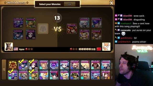 First Pick Maximilian Cleaving In RTA (Summoners War)