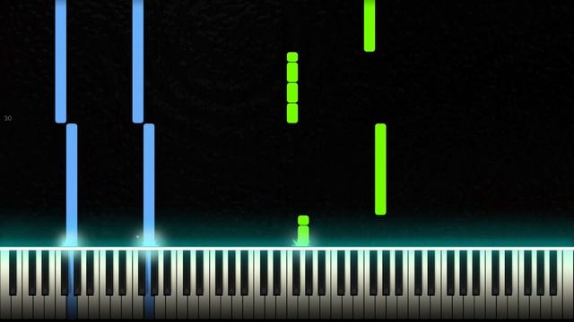Geometry Dash (Menu Music) EASY Piano Tutorial смотреть онлайн