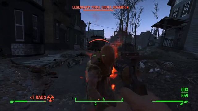 Fallout 4 Busting a herd of ghouls with Curie! смотреть онлайн