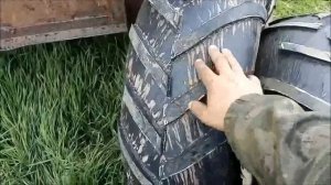 ободрыши газ 66  с интересным протектером часть2