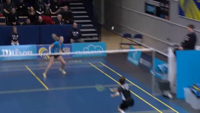 Highlight - 2014 Finnish Open WS Final - Line Kjærsfeldt vs Anna Thea Madsen смотреть онлайн