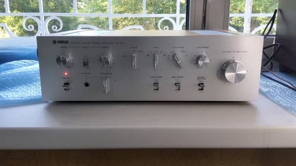 Yamaha CA-600 демо.