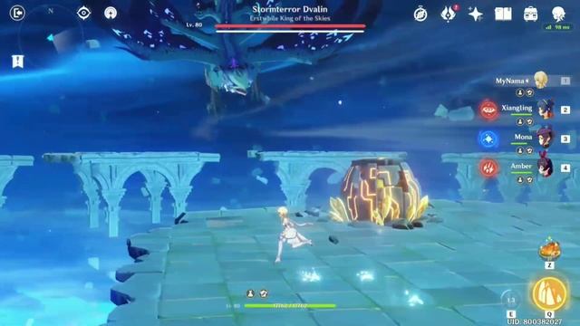 Lumine 93k Combo Without Bennett Buff | Dvalin Speed Run World Lv 6 (ft. Geo Mc)